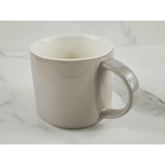 Starbucks Coffee Mug Tea Cup 14oz Light Brown 2013 Drinkware Stackable 4 3/4" - Picture 7 of 16